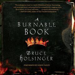 A Burnable Book by Bruce Holsinger audiobook