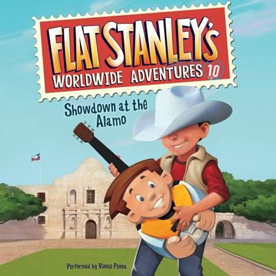 Flat Stanley's Worldwide Adventures #10: Showdown at the Alamo by Jeff Brown audiobook