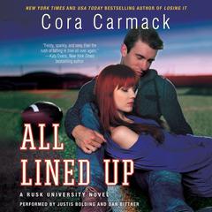 All Lined Up by Cora Carmack audiobook