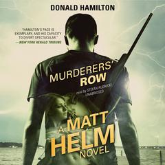 Murderers’ Row by Donald Hamilton audiobook