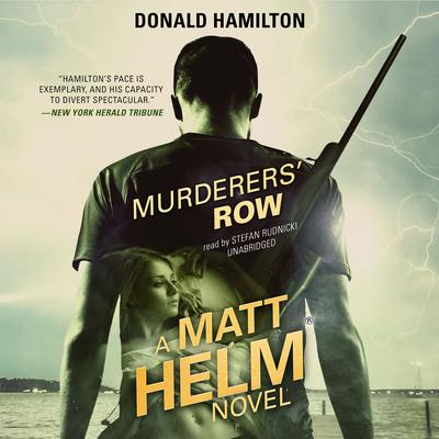 Murderers’ Row by Donald Hamilton audiobook