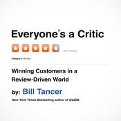 Everyone's a Critic by  Bill Tancer audiobook