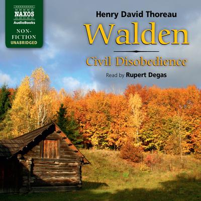 Walden, and Civil Disobedience by Henry David Thoreau audiobook