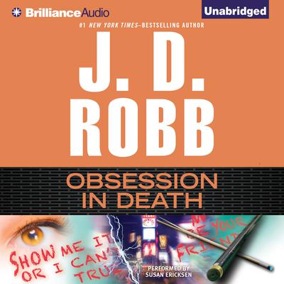 Obsession in Death by J. D. Robb audiobook
