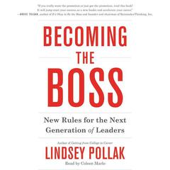 Becoming the Boss by Lindsey Pollak audiobook