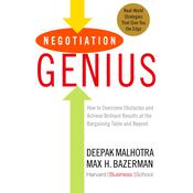 Negotiation Genius by  Deepak Malhotra audiobook