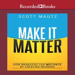 Make It Matter by Scott Mautz audiobook