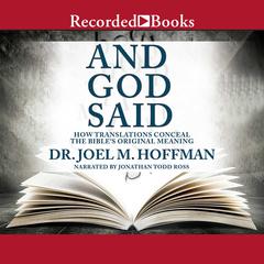 And God Said by Joel M. Hoffman audiobook