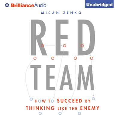 Red Team by Micah Zenko audiobook