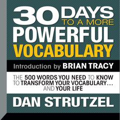 30 Days to a More Powerful Vocabulary by Dan Strutzel audiobook