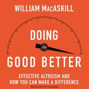 Doing Good Better by  William MacAskill audiobook