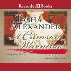 A Crimson Warning by Tasha Alexander audiobook