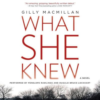 What She Knew by Gilly Macmillan audiobook