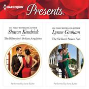 Billionaire's Defiant Acquisition & The Sicilian's Stolen Son by  Sharon Kendrick audiobook