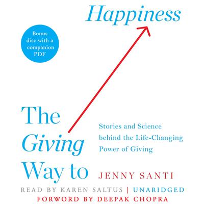 The Giving Way to Happiness by Jenny Santi audiobook