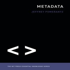 Metadata by Jeffrey Pomerantz audiobook