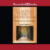 Cuando todo se derrumba (When Everything Collapses) by  Pema Chödrön audiobook