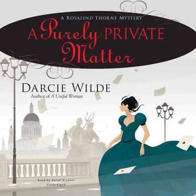 A Purely Private Matter by Darcie Wilde audiobook