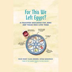 For This We Left Egypt? by Alan Zweibel audiobook