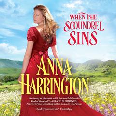 When the Scoundrel Sins by Anna Harrington audiobook