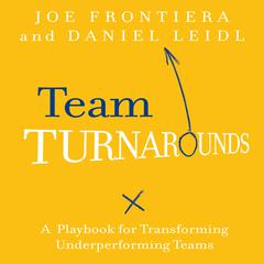 Team Turnarounds by Joe Frontiera audiobook