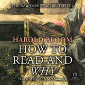 How to Read and Why by  Harold Bloom audiobook