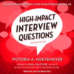 High-Impact Interview Questions by Victoria A. Hoevemeyer audiobook