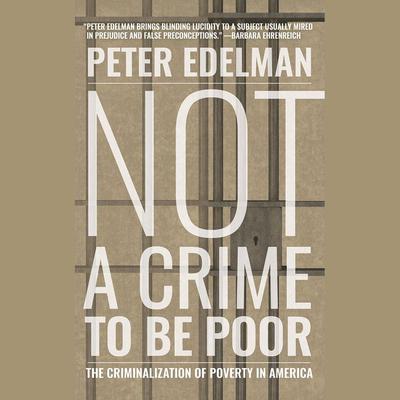 Not a Crime to Be Poor by Peter Edelman audiobook