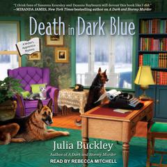 Death in Dark Blue by Julia Buckley audiobook