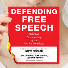 Defending Free Speech by Steve Simpson audiobook