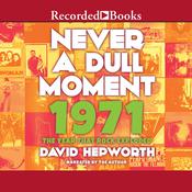 Never a Dull Moment by  David Hepworth audiobook