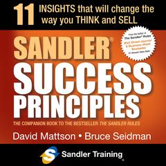 Sandler Success Principles by David Mattson audiobook