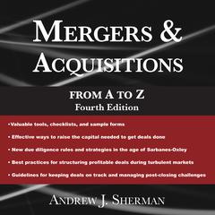 Mergers & Acquisitions from A to Z Fourth Edition by Andrew J. Sherman audiobook