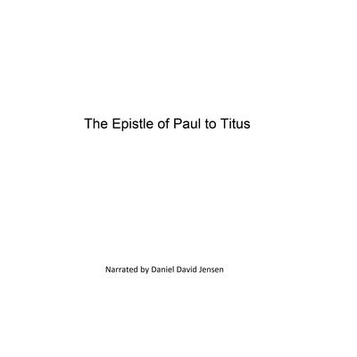 The Epistle of Paul to Titus by  KJB AV  audiobook