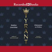 Tyrant by  Stephen Greenblatt audiobook
