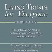 Living Trusts for Everyone by  Ronald Farrington Sharp audiobook