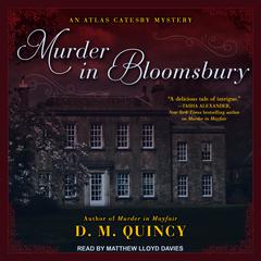 Murder in Bloomsbury by D.M. Quincy audiobook