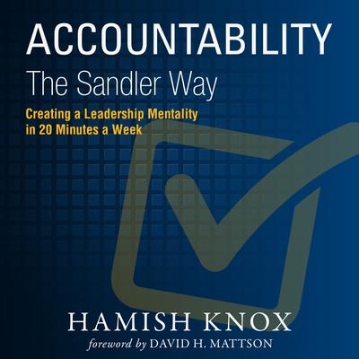 Accountability the Sandler Way by Hamish Knox audiobook