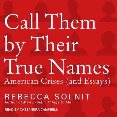 Call Them By Their True Names by Rebecca Solnit audiobook
