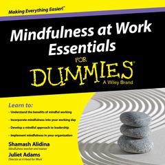 Mindfulness at Work Essentials for Dummies by Juliet Adams audiobook
