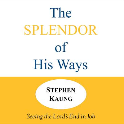 The Splendor of His Ways by Stephen Kaung audiobook