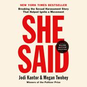 She Said by  Jodi Kantor audiobook