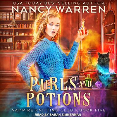 Purls and Potions by Nancy Waren audiobook
