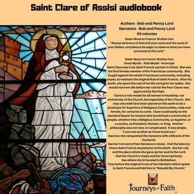 Saint Clare of Assisi audiobook by Bob Lord audiobook