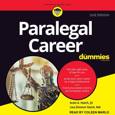 Paralegal Career For Dummies by Scott A. Hatch audiobook