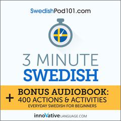 3-Minute Swedish by Innovative Language Learning audiobook