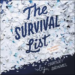 The Survival List by Courtney Sheinmel audiobook