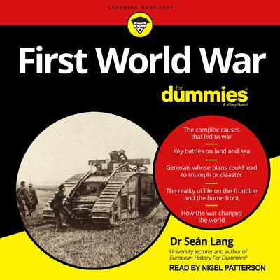First World War For Dummies by Sean Lang audiobook