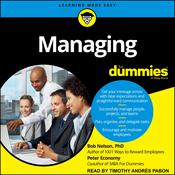 Managing For Dummies by  Peter Economy audiobook