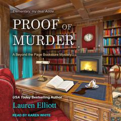 Proof of Murder by Lauren Elliott audiobook